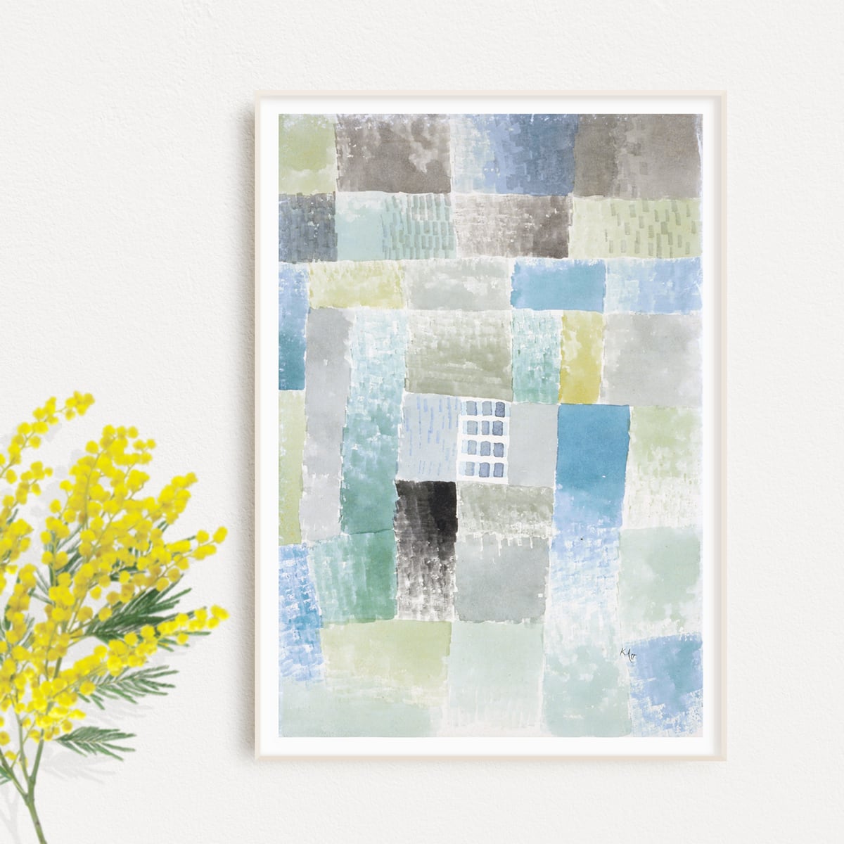 海外限定】 Paul パウルクレー 1936/額装済み paul klee 絵画 New 額装