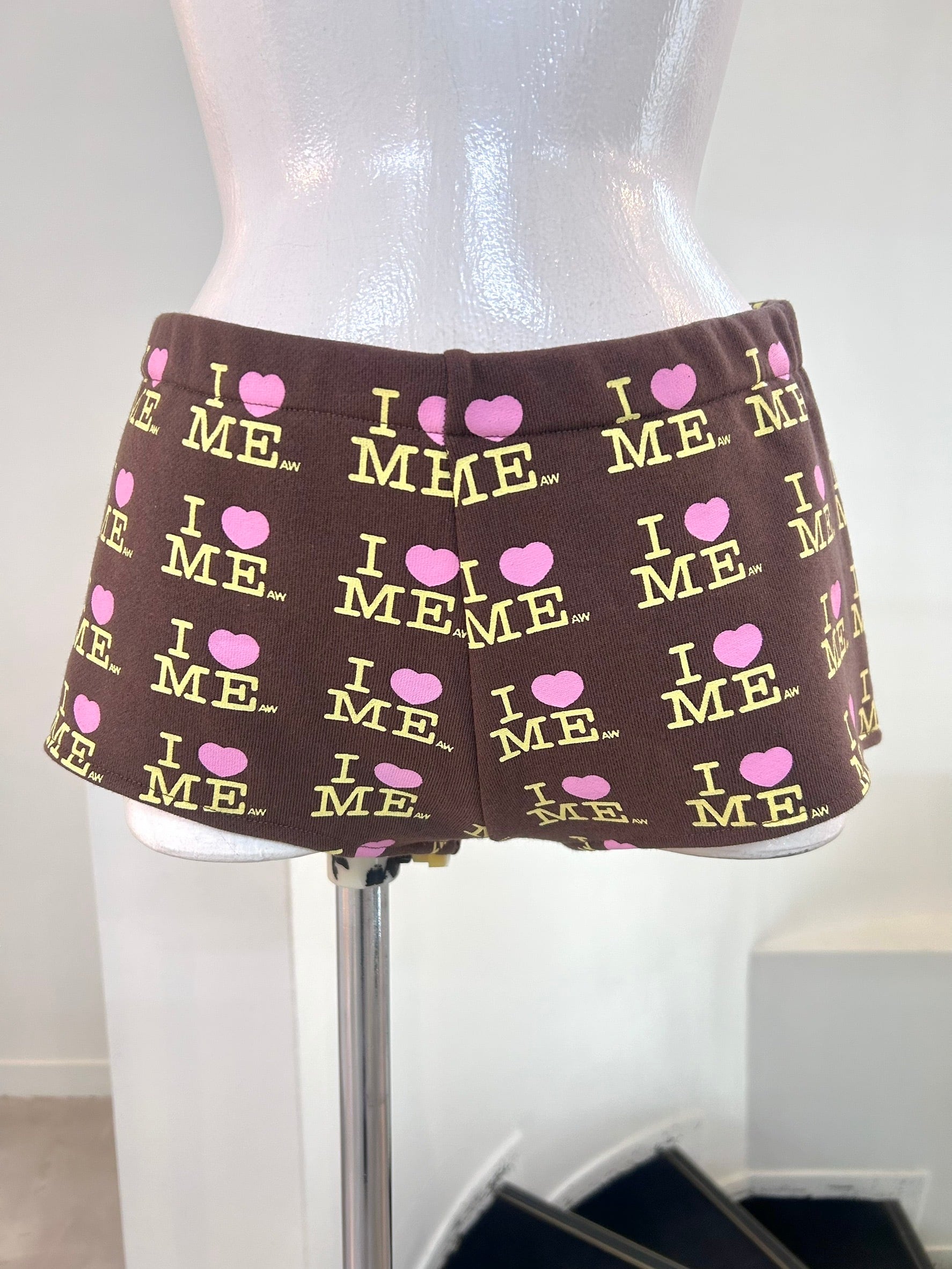 Ashley WILLIAMS I♡ME  SHORTS / CHOCO