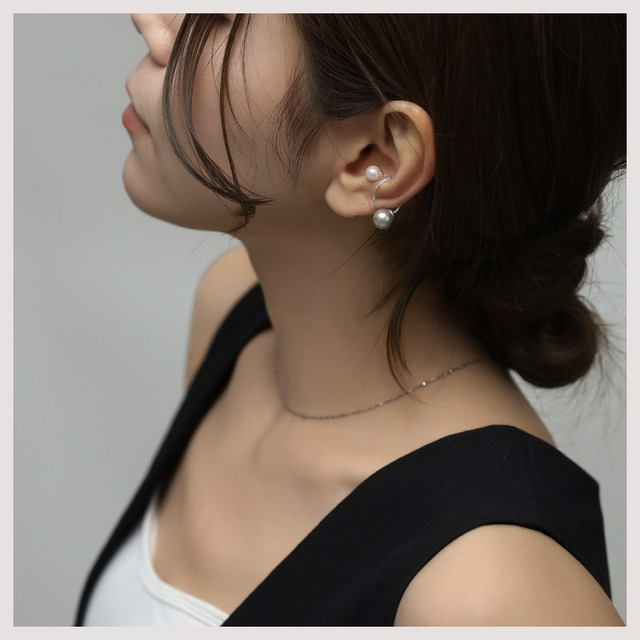 【Set】Ear cuff -Silver-