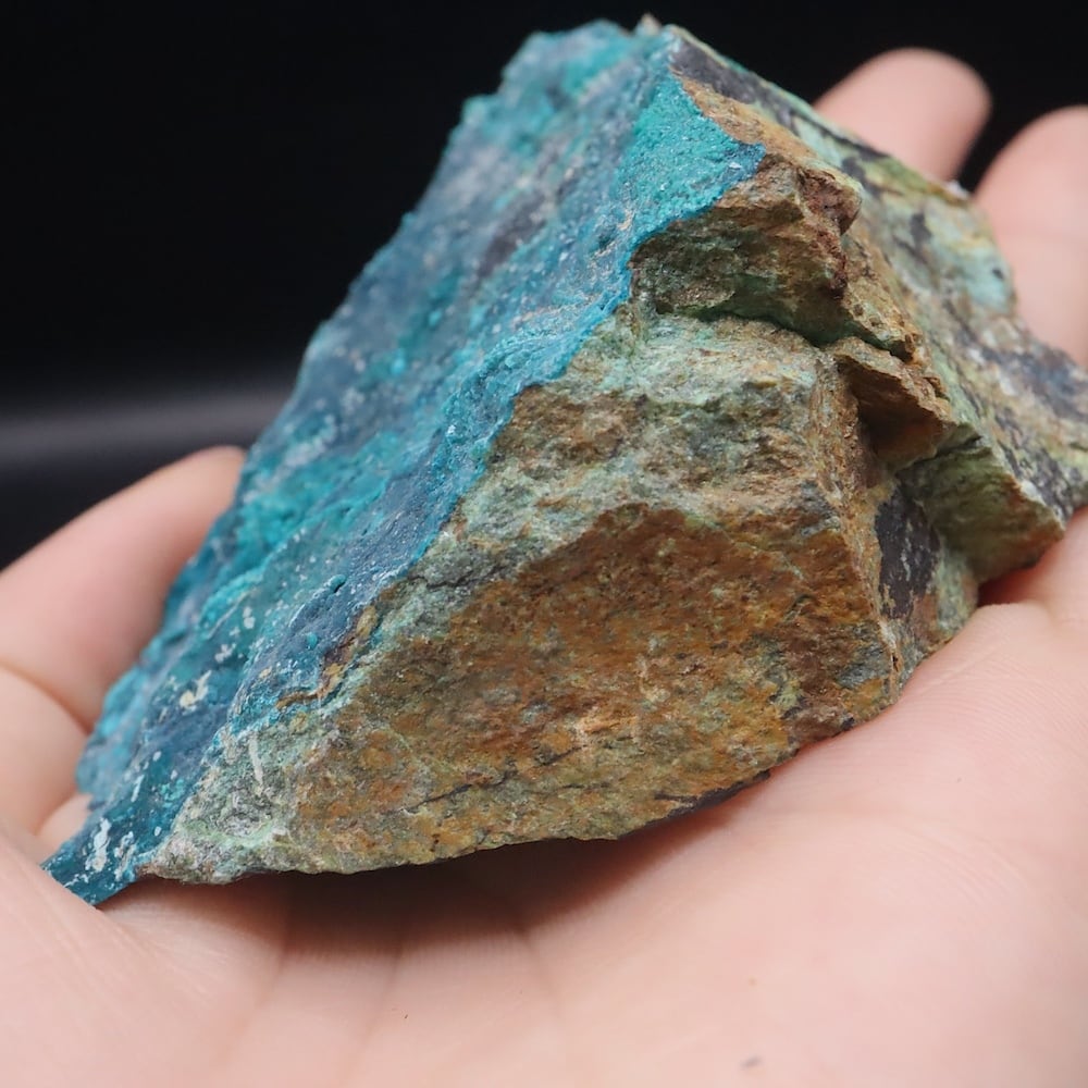 クリソコラ 珪孔雀石 172.4g CHS214 鉱物 原石 天然石 パワーストーン