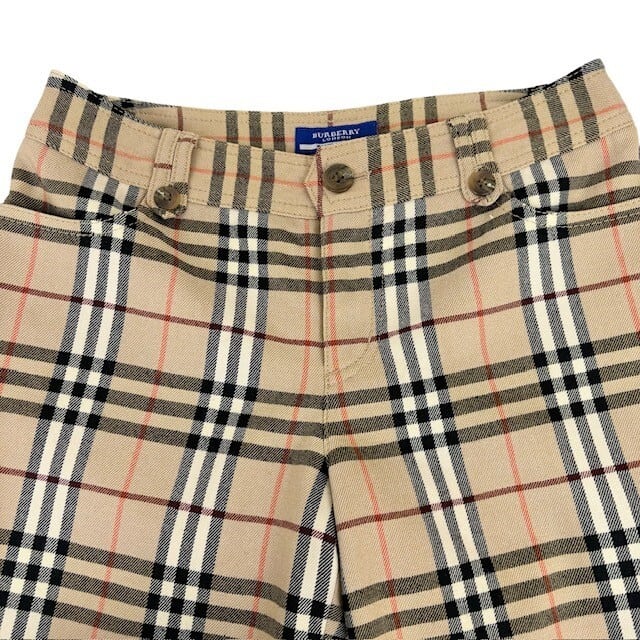 中古 バーバリーブルーレーベル BURBERRY BLUELABEL ショートパンツ 