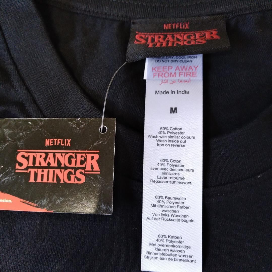海外公式 ストレンジャーシングス Tシャツ M 実寸はXLサイズ