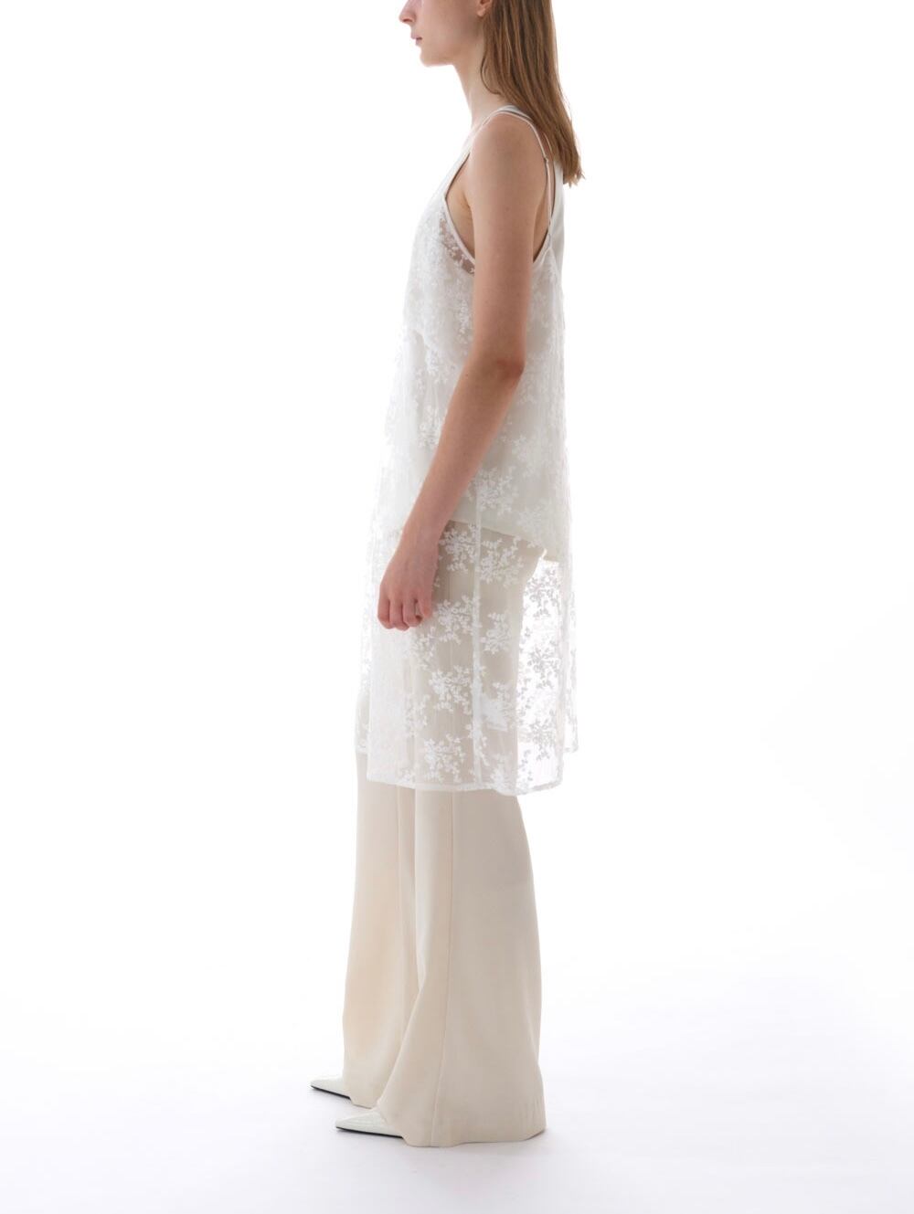 【美品】Studio Doe Lace Strap Dress ホワイト Studio Doe／Lace Strap Dress | polne