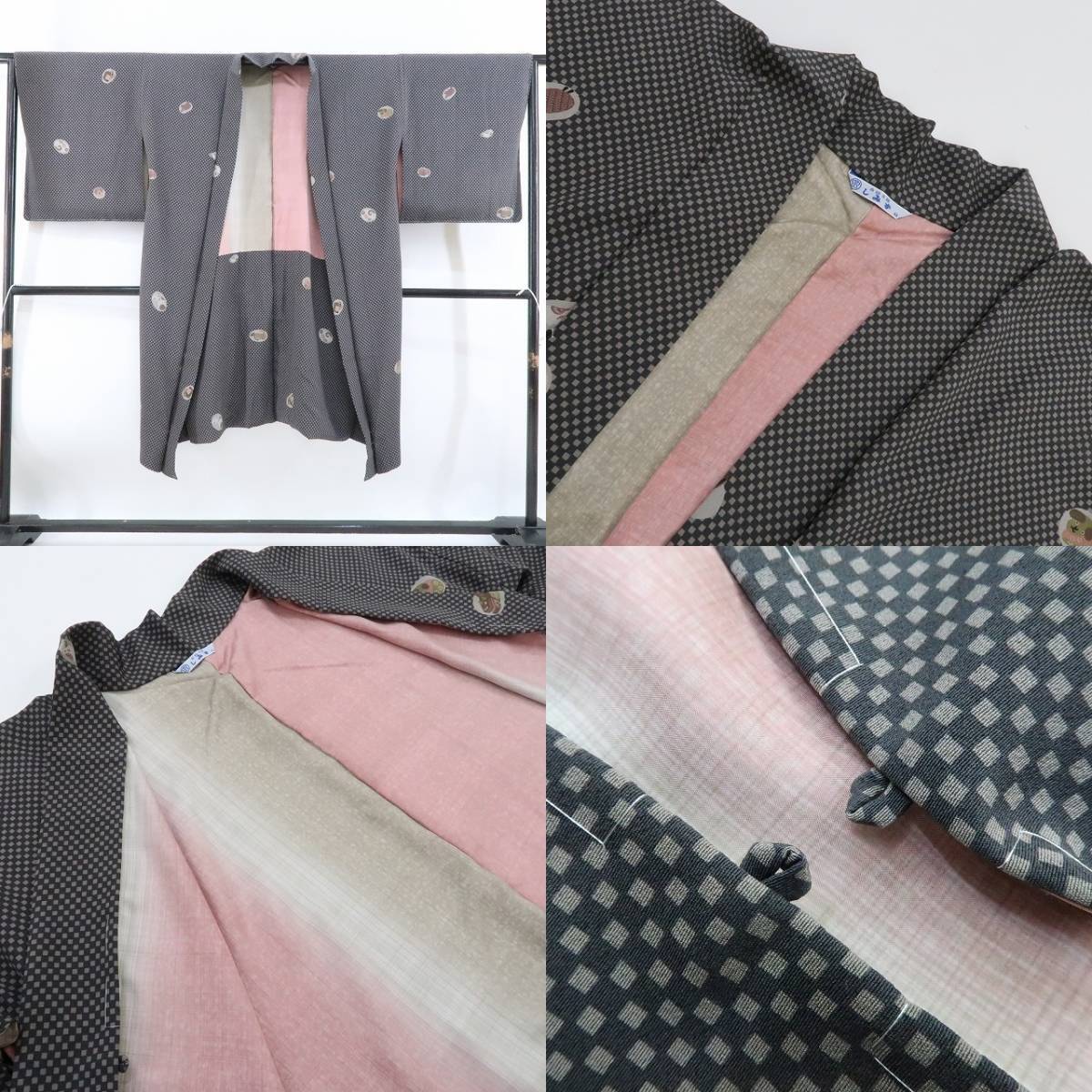 新品 お正月 十二支 着物 ロング丈 仕付け糸付“おめかしして 新品 お正月 十二支 着物 ロング丈 仕付け糸付“おめかしして