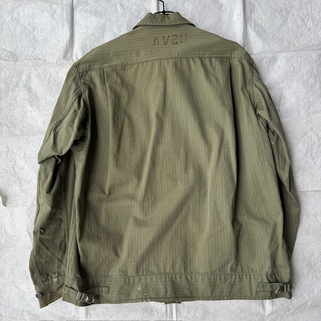 US Army M-41 HBT シャツジャケット 40s 画像6