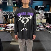 【PEARL JAM】パール・ジャム "ALIVE STICKMAN" Vintage ロングスリーブTシャツ