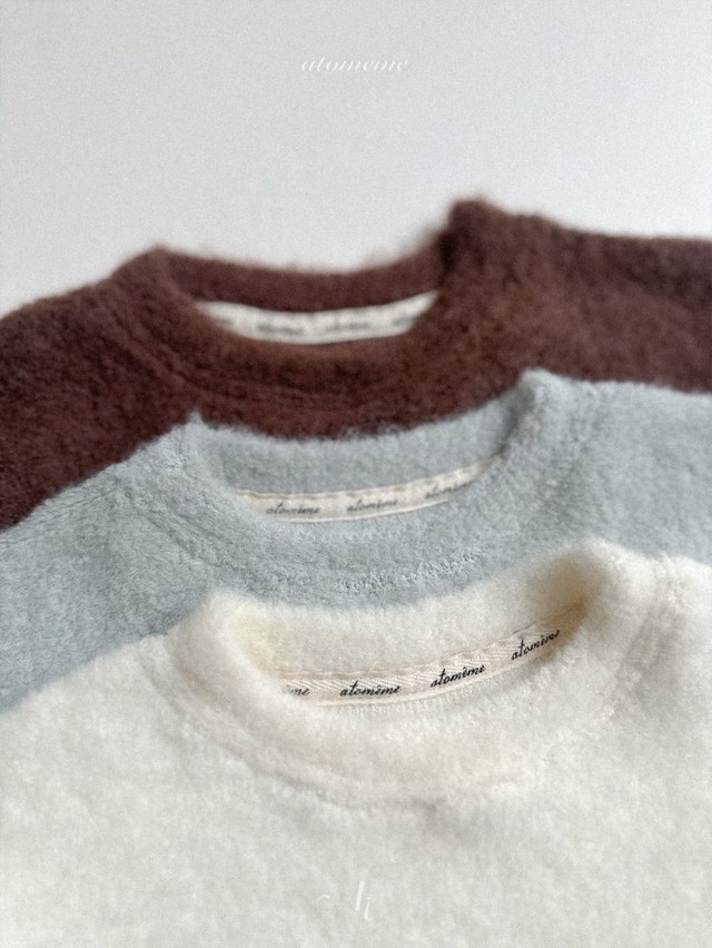 atomeme25wn_Knit Sweatshirt
