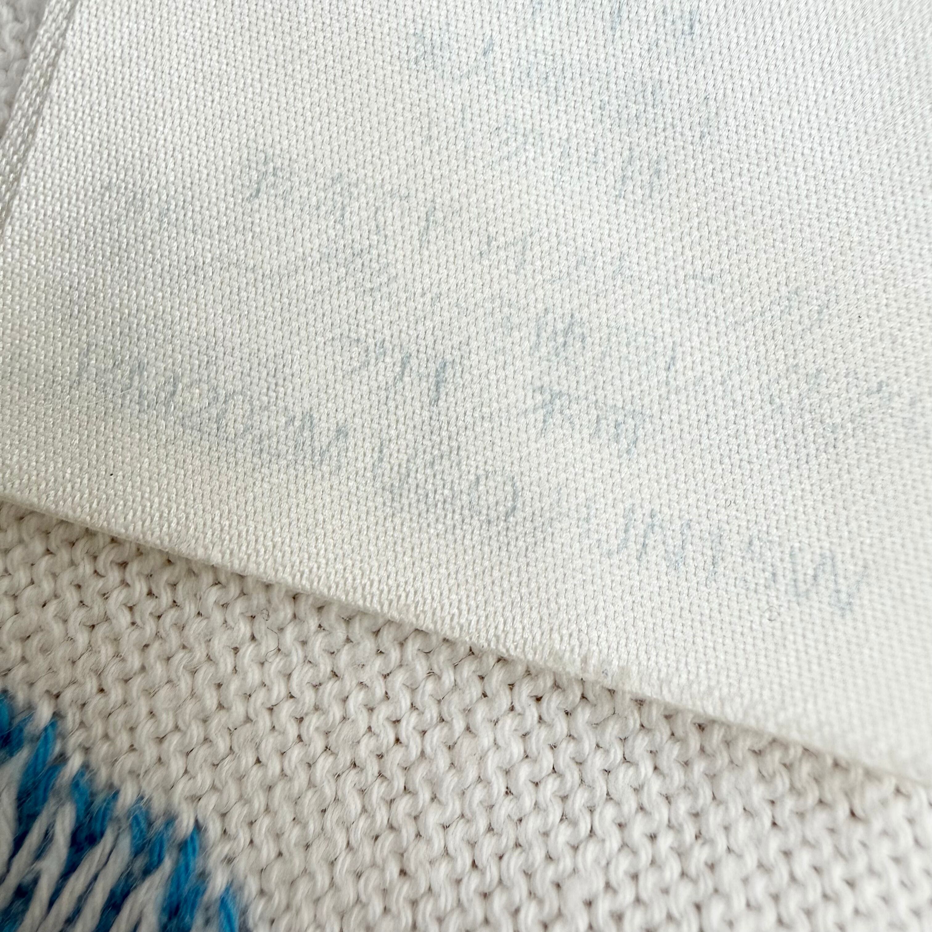 LOUIS VUITTON エレクトリック インターシャ ニット Tシャツ ホワイト