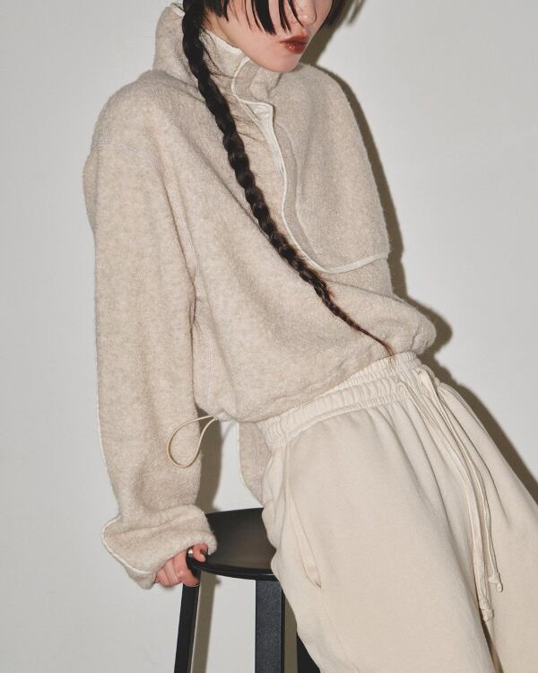 TODAYFUL ボアフリースプルオーバー