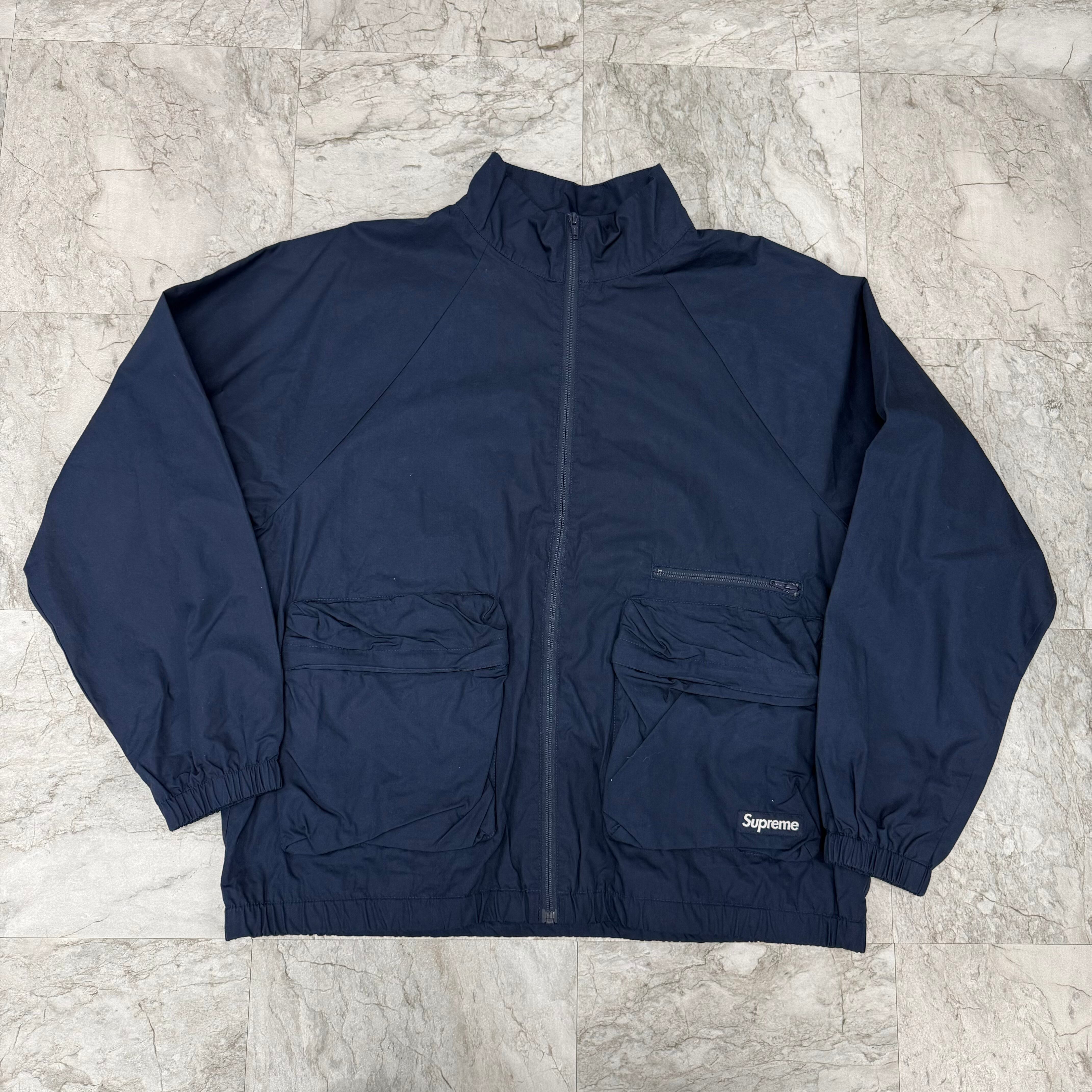 Supreme 23SS Raglan Utility JacketネイビーXL Supreme 23SS Raglan Utility JacketネイビーXL