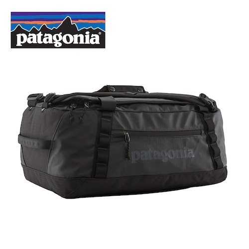 Patagonia パタゴニア ブラックホール・ダッフル 40L 2WAY ダッフルバッグ バックパック 機内持ち込み対応 耐久・耐水 49339 Black w/Black