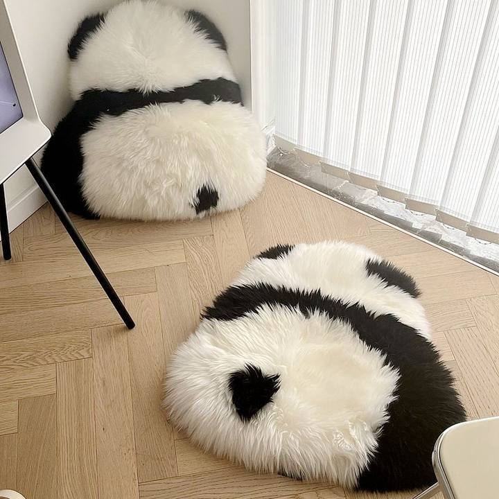 【CUSHION】ウールパンダクッションOR座布団