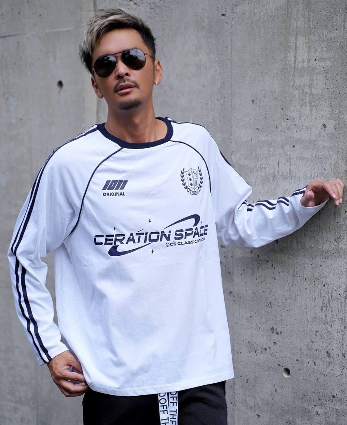 2025 新作 ☆ サッカー ゲーム シャツ 長袖 Tシャツ メンズ レディース ロンT サイドライン スポーティ スポーツ ジャージ 海外 ...