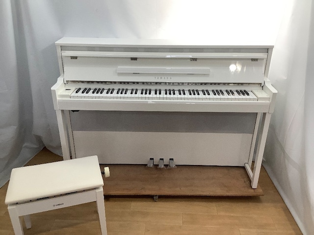 ★52575【電子ピアノ】YAMAHA　NU1　PBW　16年製