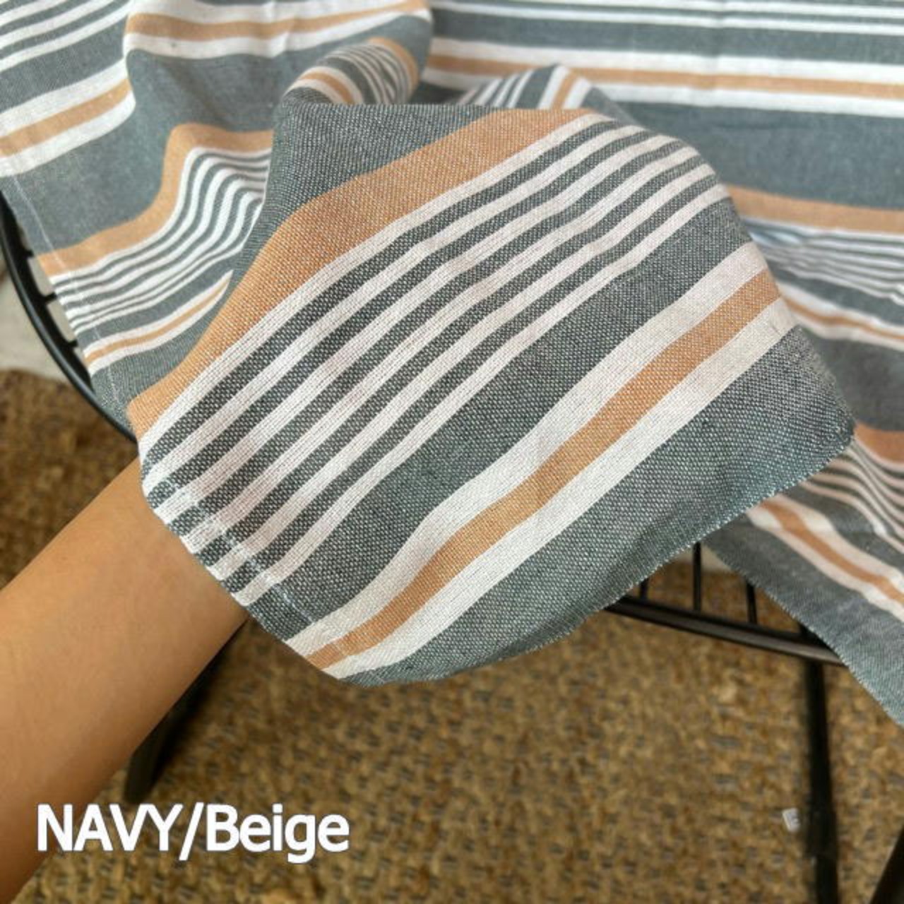 Striped Multi-Cover 4Color　ストライプマルチカバー　ストライプ　　マルチカバー　　テーブルクロス　　ソファーカバー　ベッドカバー　
