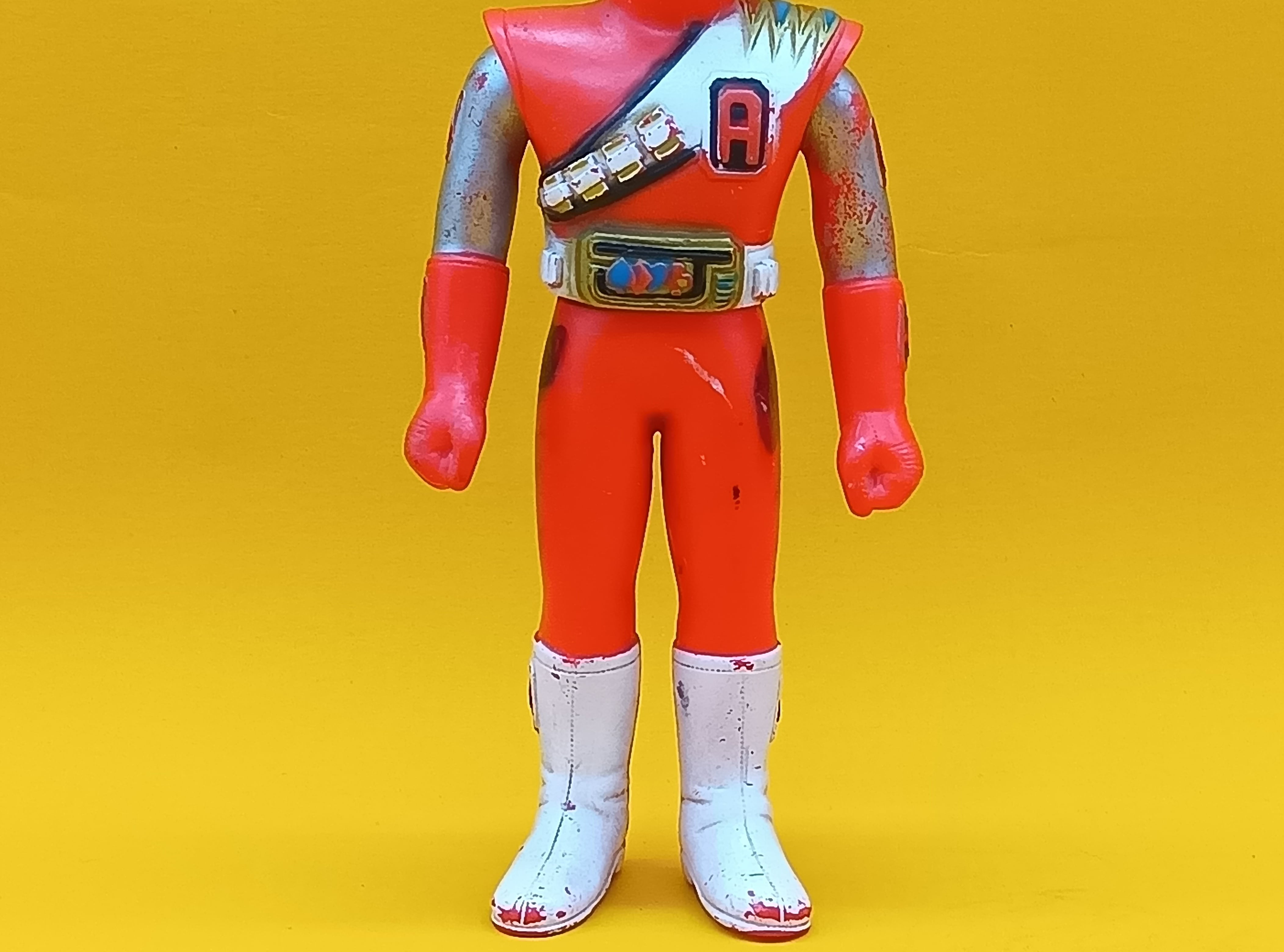 @*i様 ポピー　ソフビ　スペードエース　フィギュア　当時物　ジャッカー電撃隊 ☆当時物☆スペードエース ジャッカー電撃隊 ポピーソフビ 石森プロ