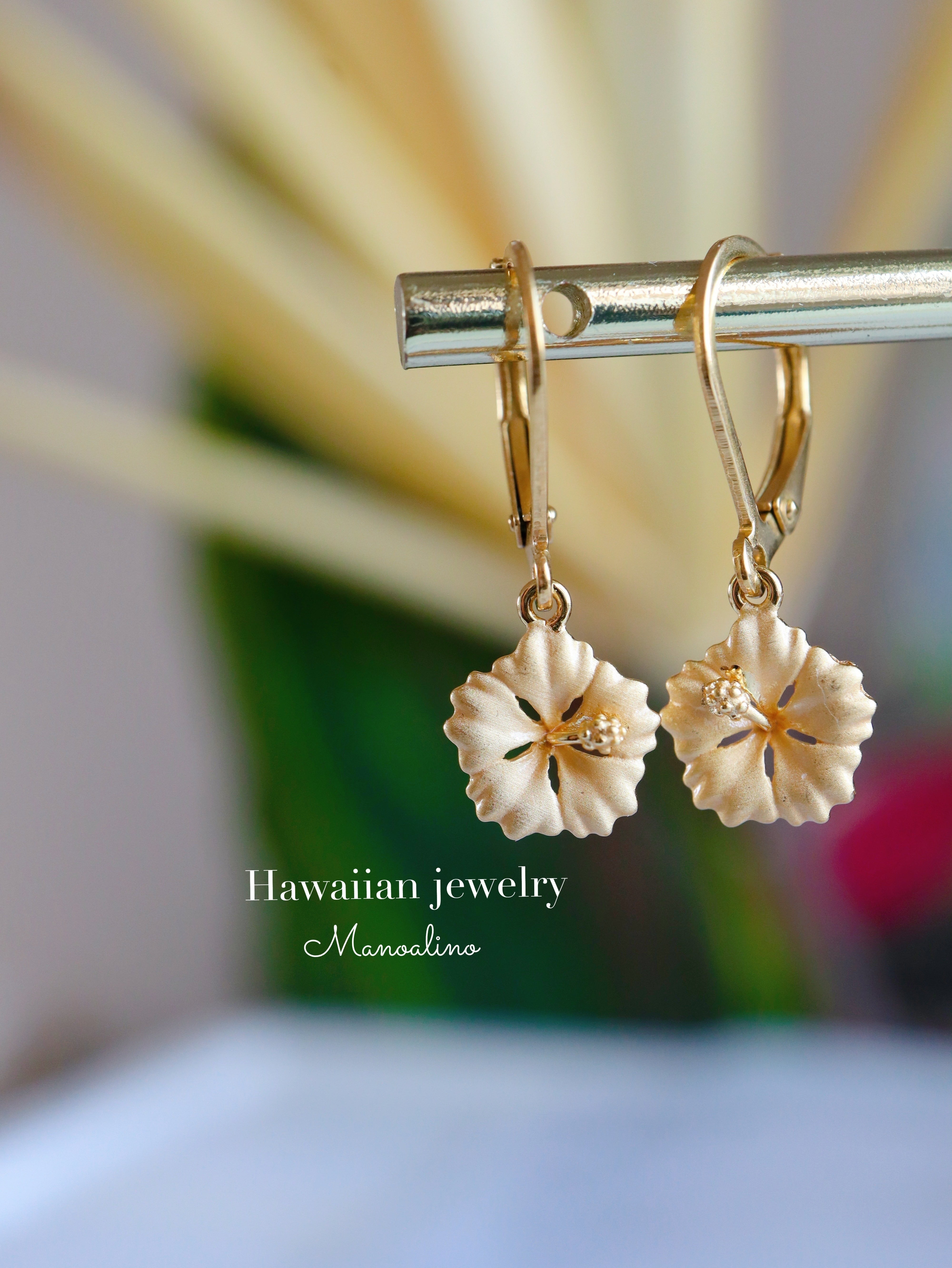 hibiscus earring Hawaiianjewelry(ハワイアンジュエリーハイビスカス