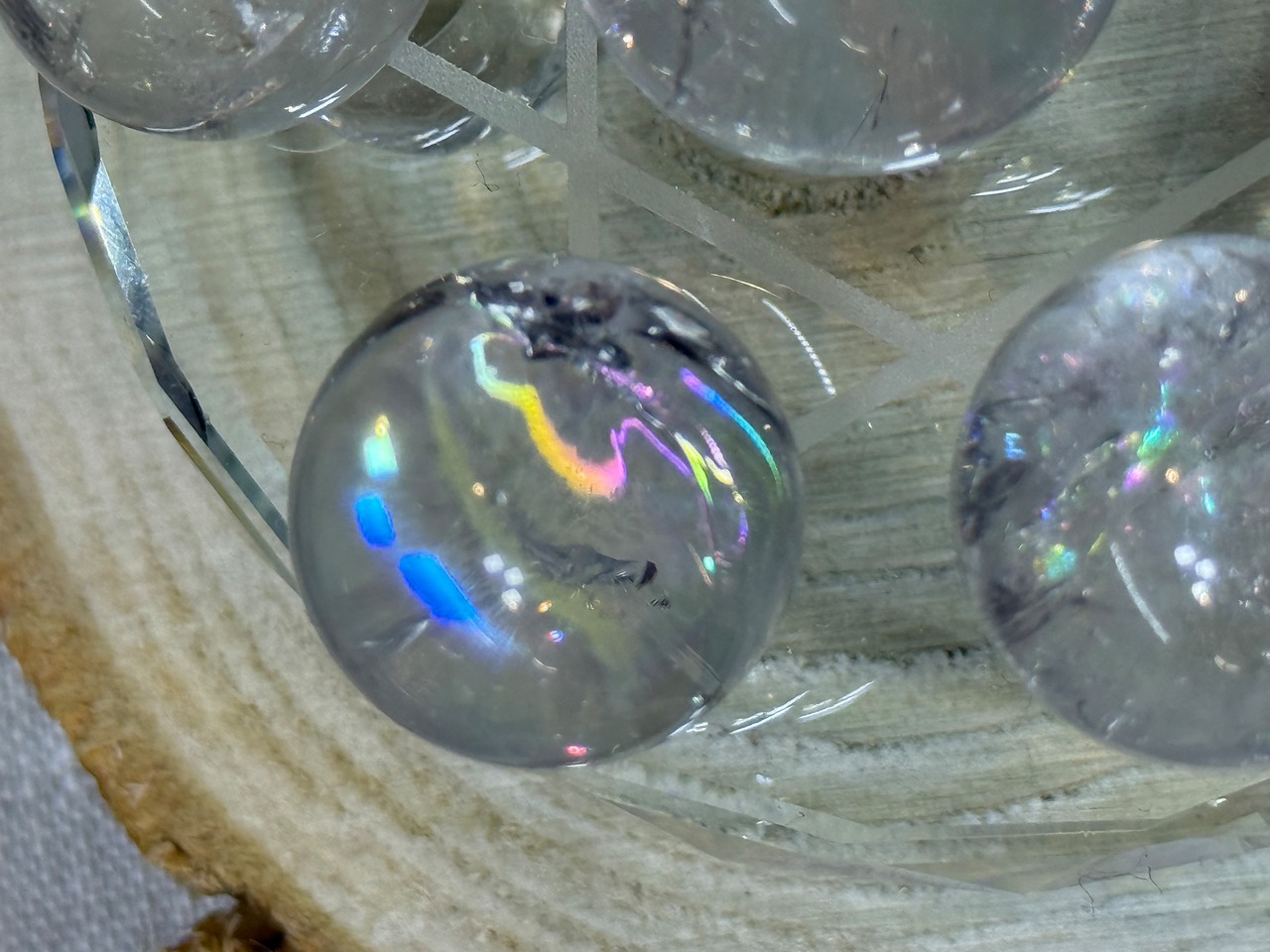 七星陣・空間浄化セット⭐️アイリスクォーツスフィア七星陣セット☪️・画像5