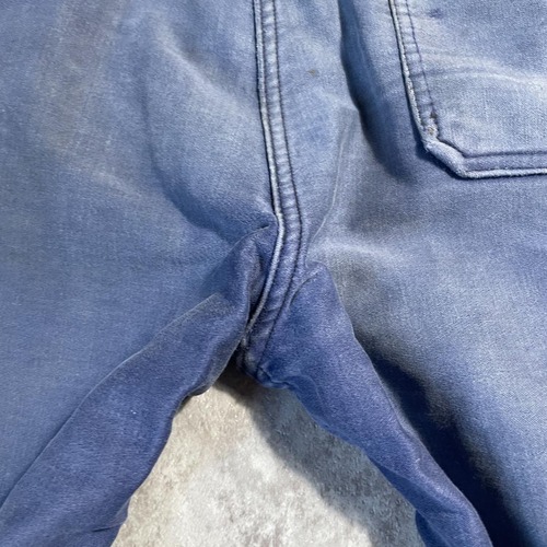 50s パッチワーク 襤褸 Maximum フレンチワーク モールスキンパンツ 詳細写真14