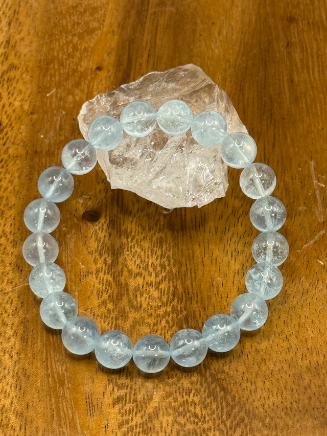 高品質　アクアマリン　　9mm　　　104