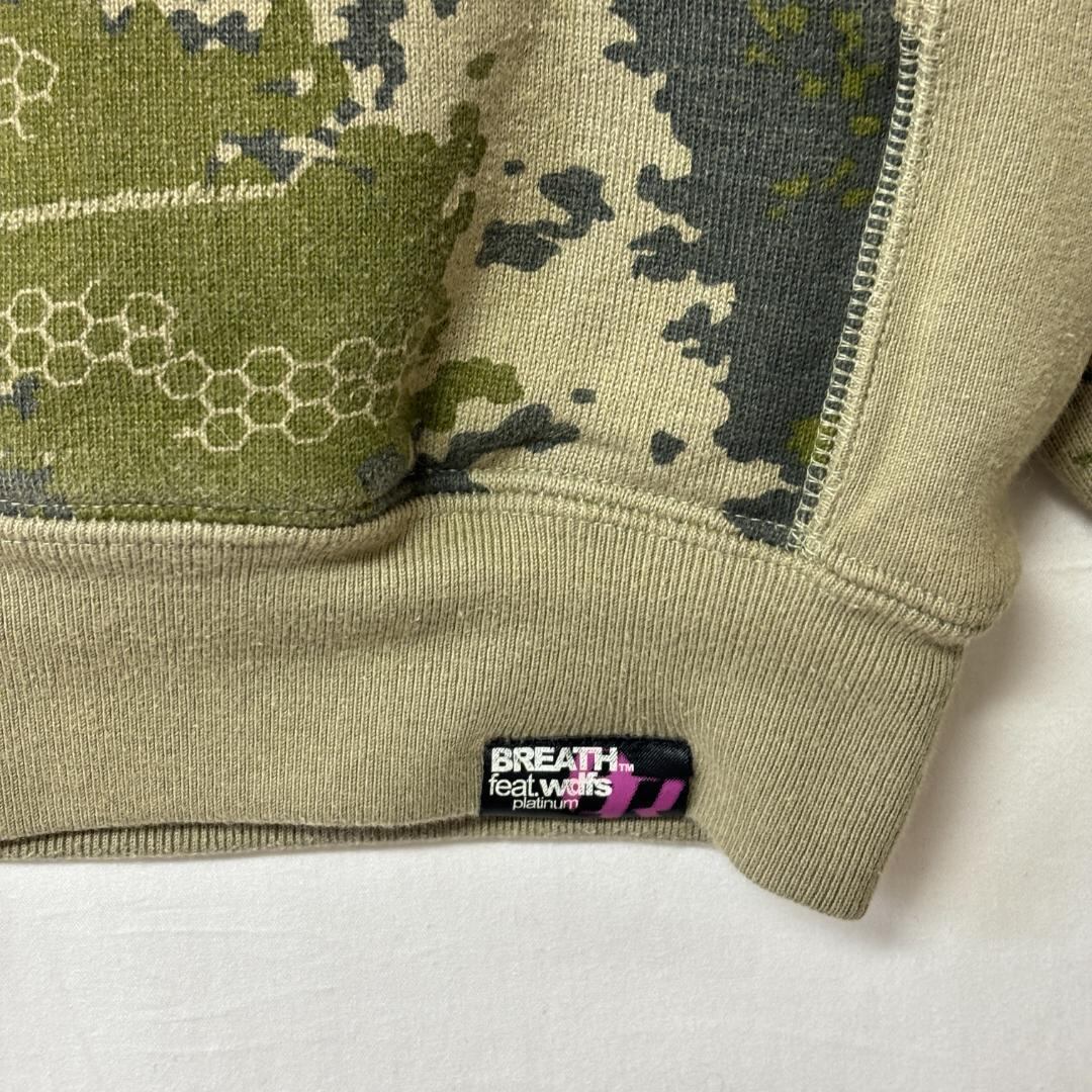 BREATH feat wdfs Camoflauge Hoodie Khaki | KOUHUKU