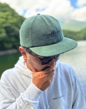 CURSIVE CORDUROY CAP