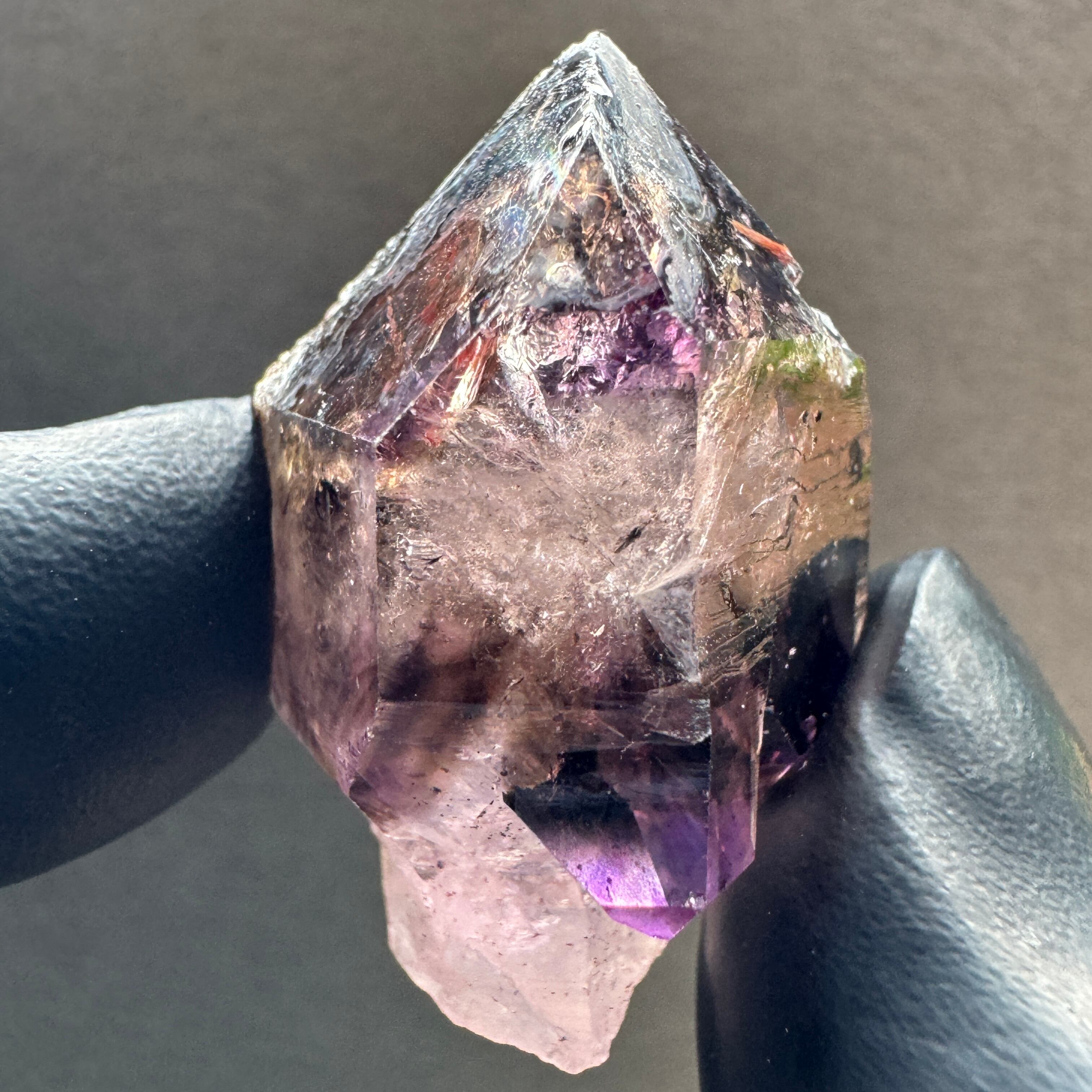 極上 水入り シャンガンアメジスト(ジンバブエ産) クリスタル 原石 鉱物標本 高品質 水入り シャンガンアメジスト(ジンバブエ産) クリスタル