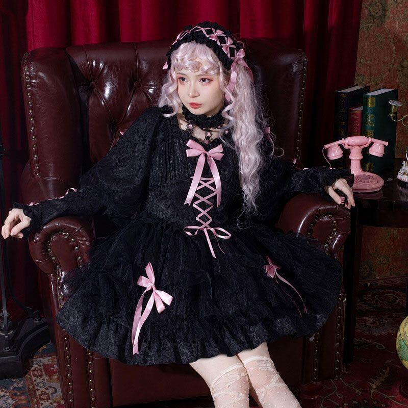 LO521 lolita オリジナル 洋服 ロリータ ワンピース 花嫁-