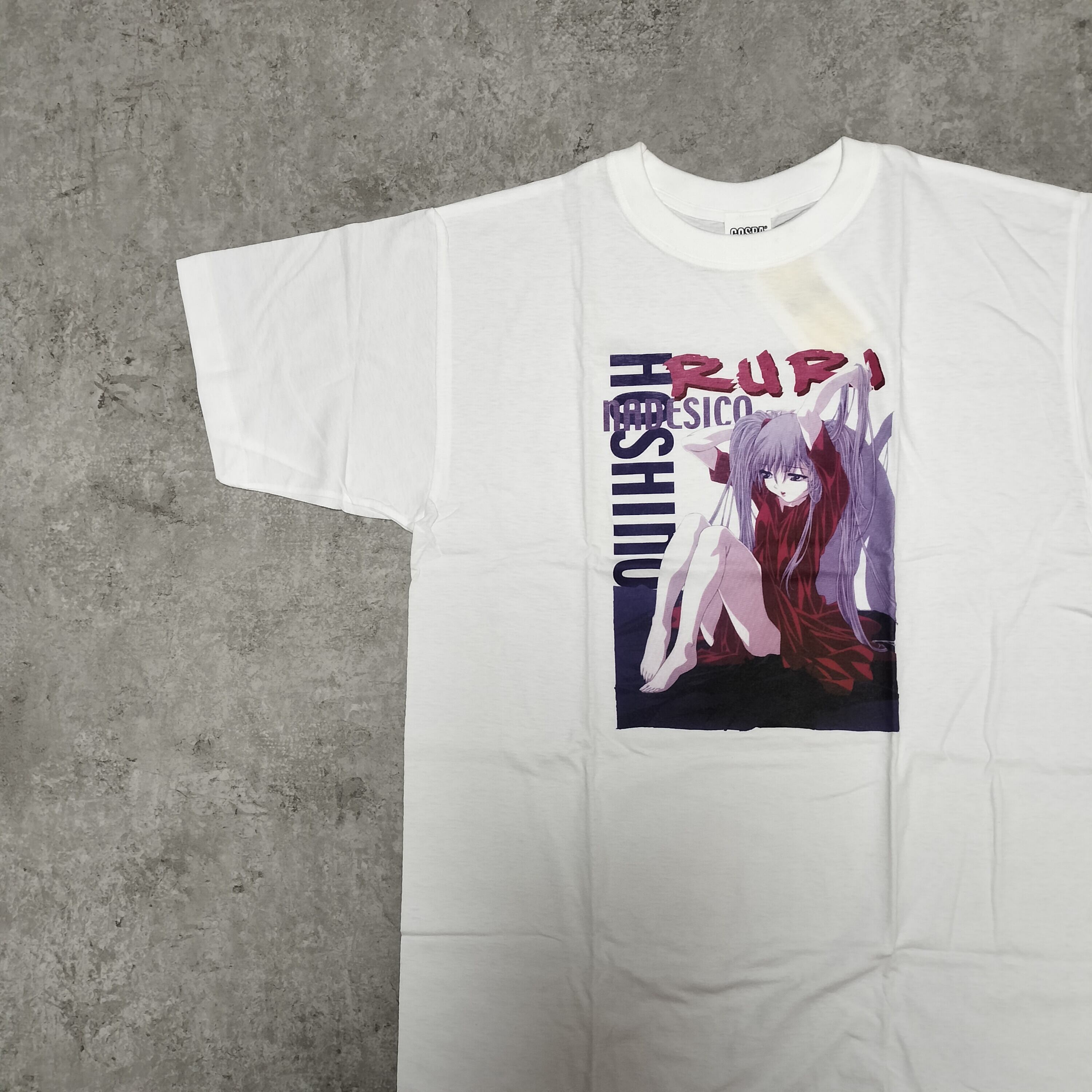 未使用 機動戦艦ナデシコ ホシノ・ルリTシャツ 作品別 機動戦艦