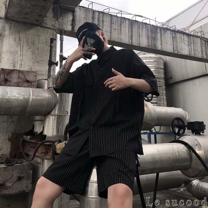 Le sucood】【お支払い確認後20日以内発送】サマーストライプ