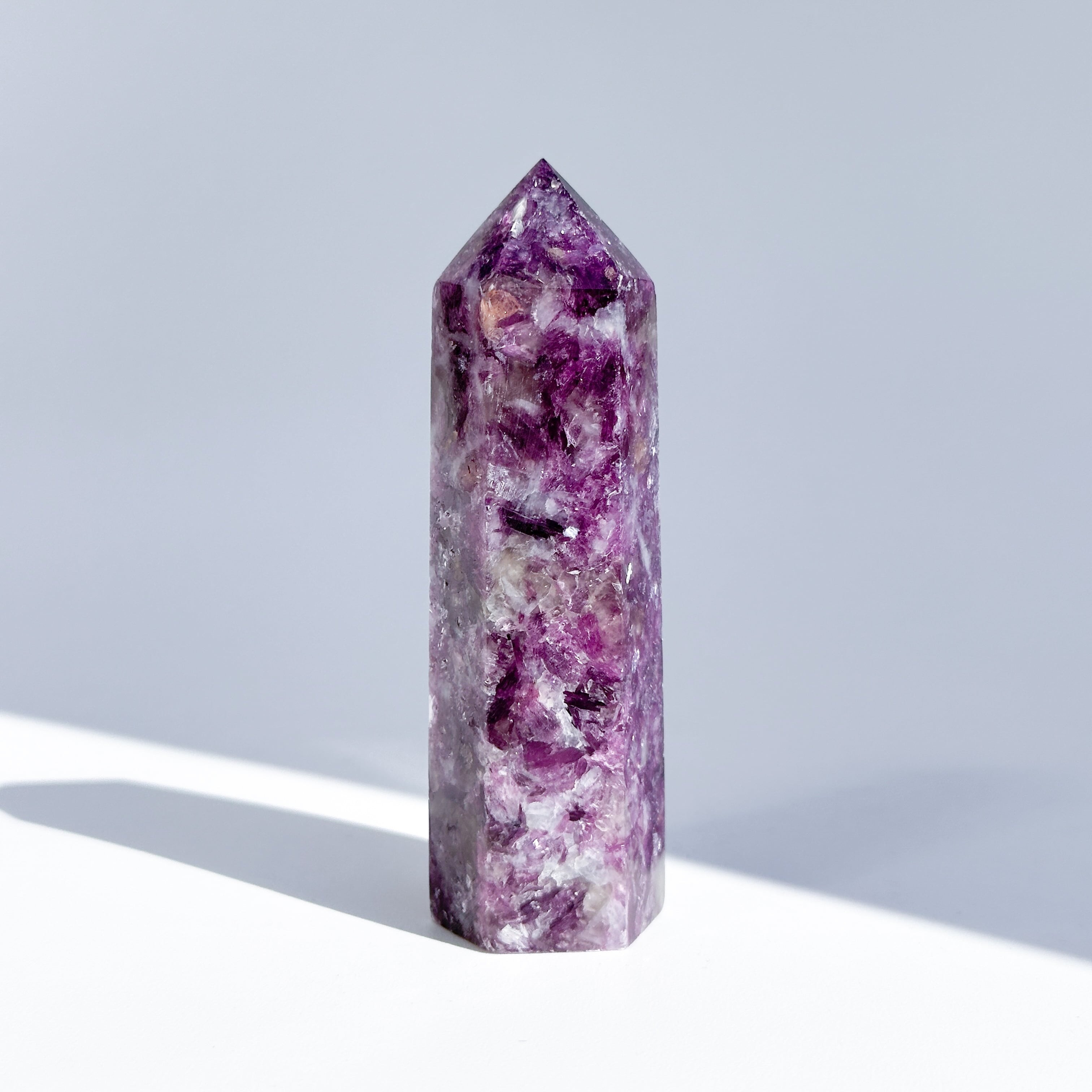 レピドライト タワー35◇ Lepidolite ◇天然石・鉱物・パワーストーン