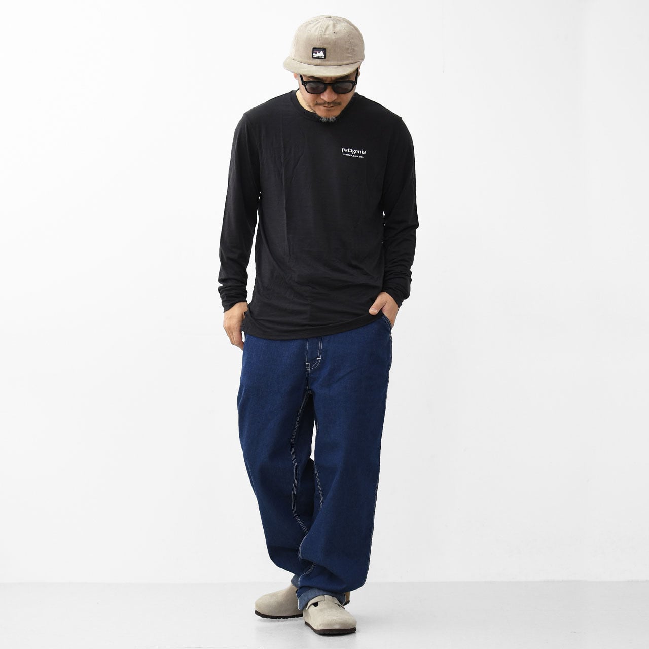 Patagonia [パタゴニア正規代理店] M's L/S Cap Cool Merino Blend