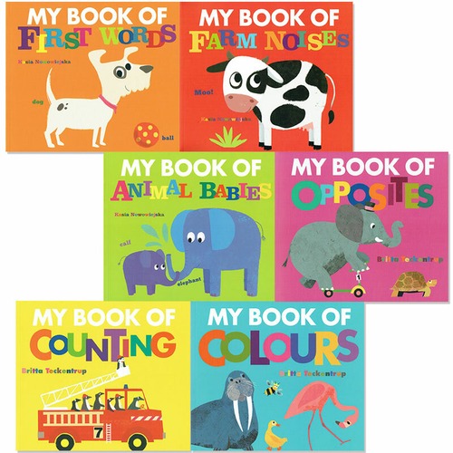 「大きな文字で！動物さんと英語をはじめよう」6冊セット