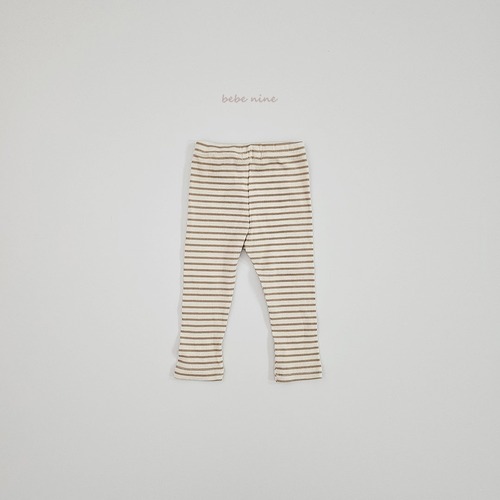 [bebenine] stripes leggings