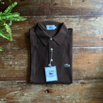 1970's Lacoste IZOD Polo shirt Made in USA/Brown
