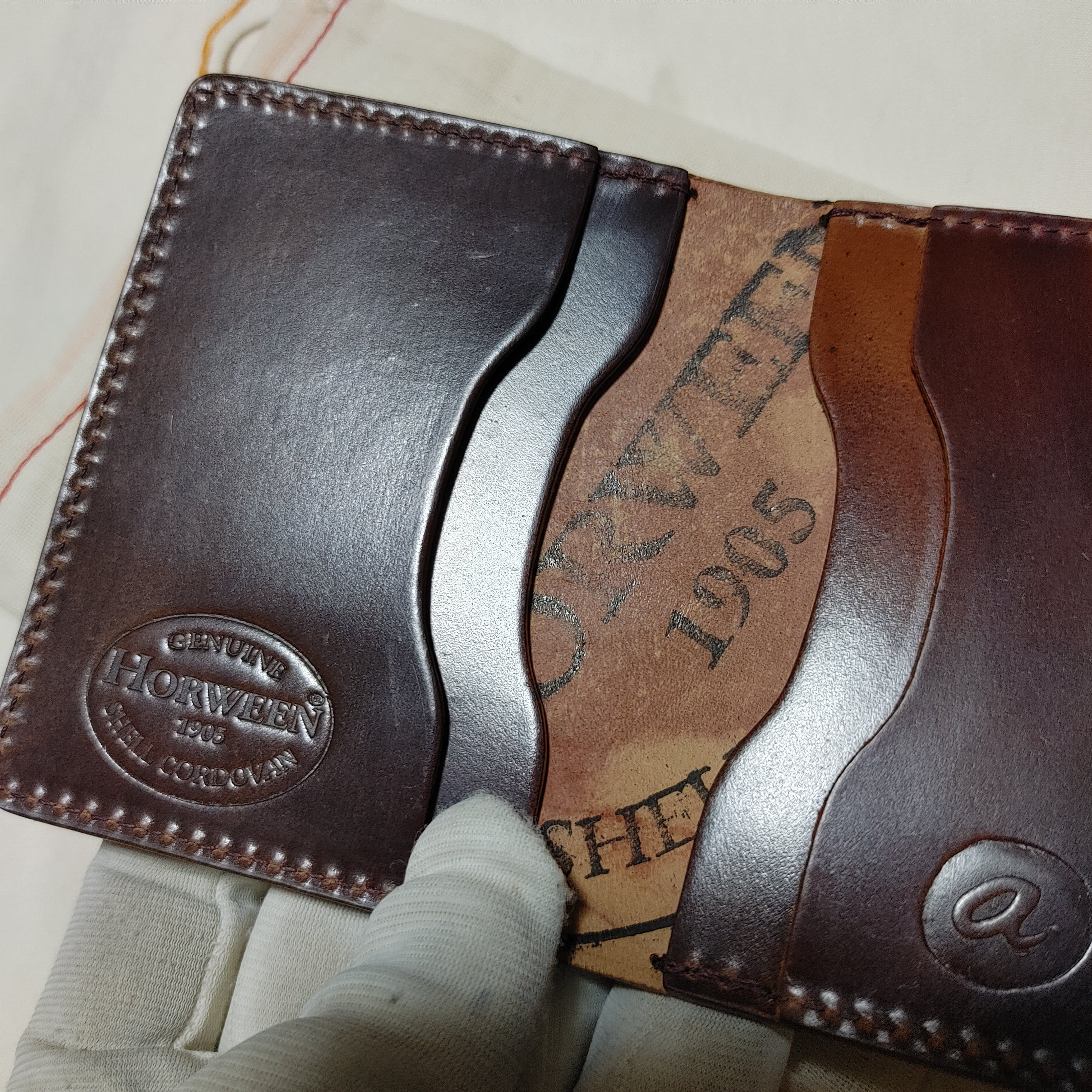 シェルコードバン cordovan ホーウィン HORWEEN マーブルNo8 No8