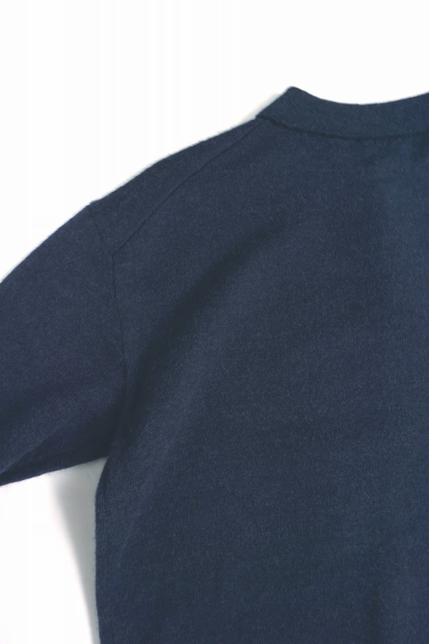 Alpaca Wool Smooth Knitted Polo