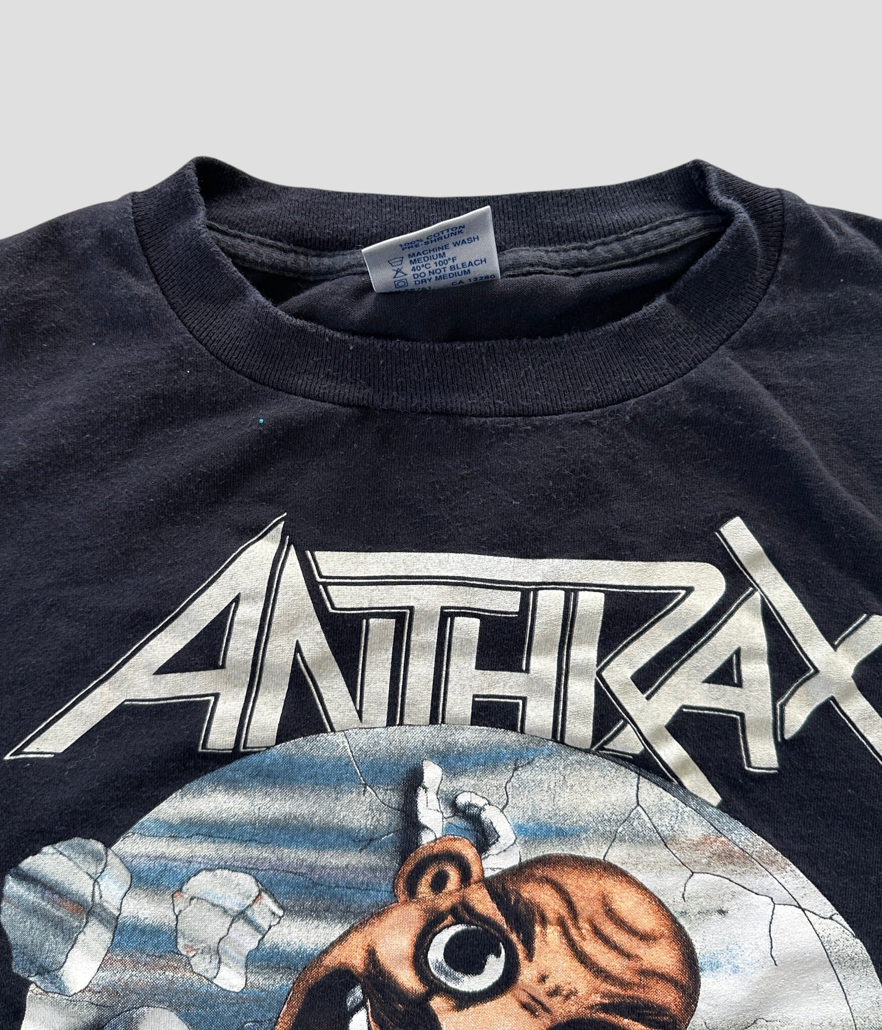 ANTHRAX- Vintage 90s XL Heavy Metal Band T-shirt MADE IN U.S.A