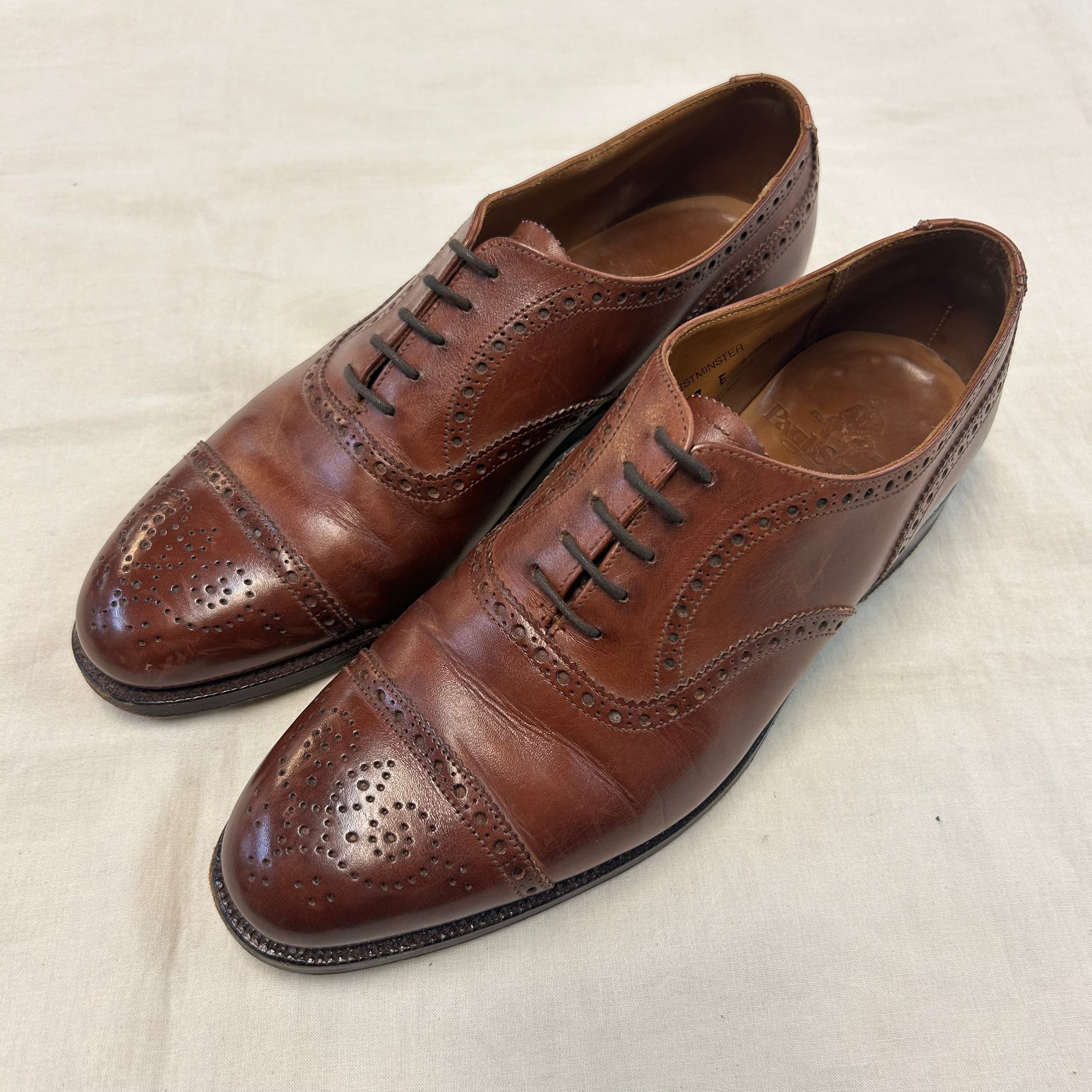 【未使用】 Crockett&Jones製 Paul Stuart Paul Stuart 