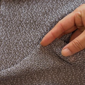 ★NO092◆3m◆ポリエステル100%荒編みニット生地◆