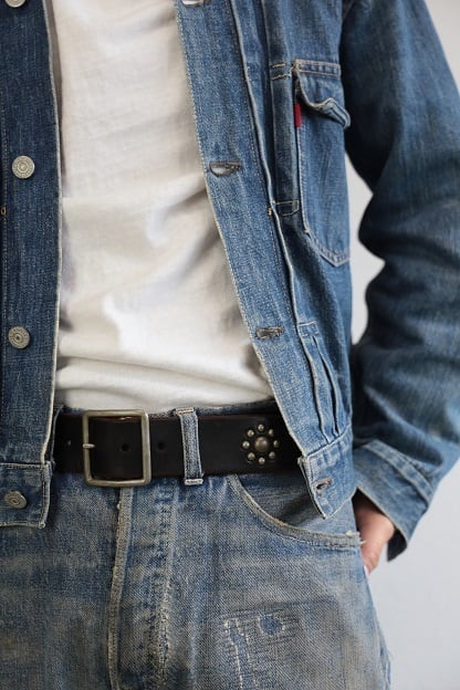 Vintage Works(ヴィンテージワークス) DH5697 ～LEATHER STUDS BELT