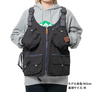 grn outdoor TEBURA VEST 21 go9203q ベスト ジャケット ポケット 撥水 収納  ドリンク アウトドア キャンプ