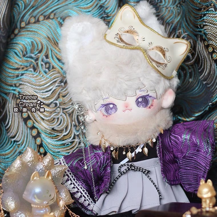 20cmぬい服】夜の宴メタリックカラーコーデ 20cm着せ替えぬいぐるみ用