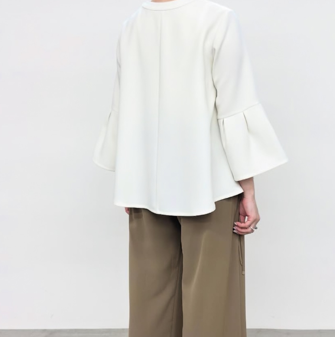 NUS ダブルクロス ベルスリーブジャケット 612-34001