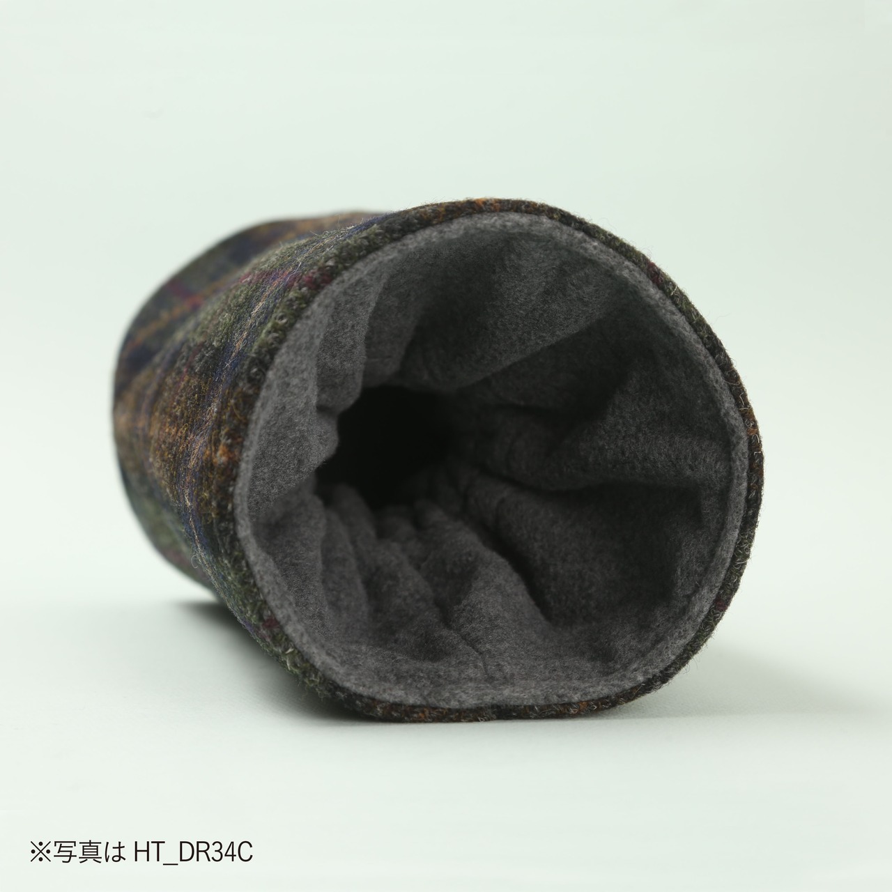 Harris Tweedを使用した筒型ドライバー用ヘッドカバー HT_43DR_C