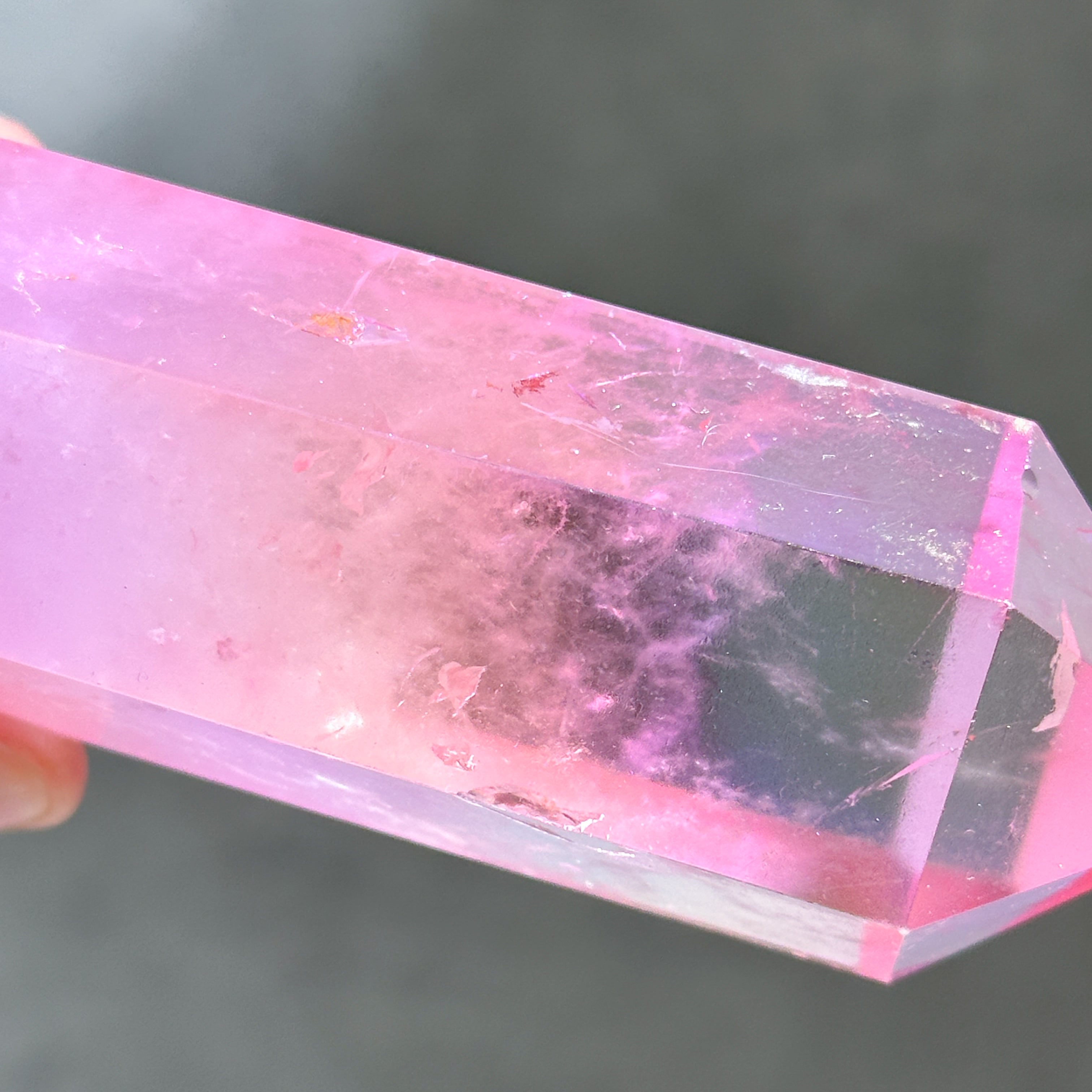 ピンクオーラクォーツ タワー42◇ Pink Aura Quartz ◇天然石・鉱物