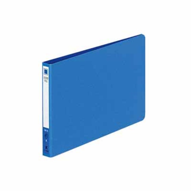 コクヨ レバーファイル Ｚ Ｂ６横 １２ミリとじ　青 ﾌ-308NB