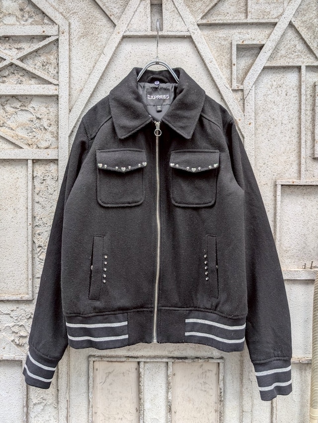"EXPRESS" studs design jacket