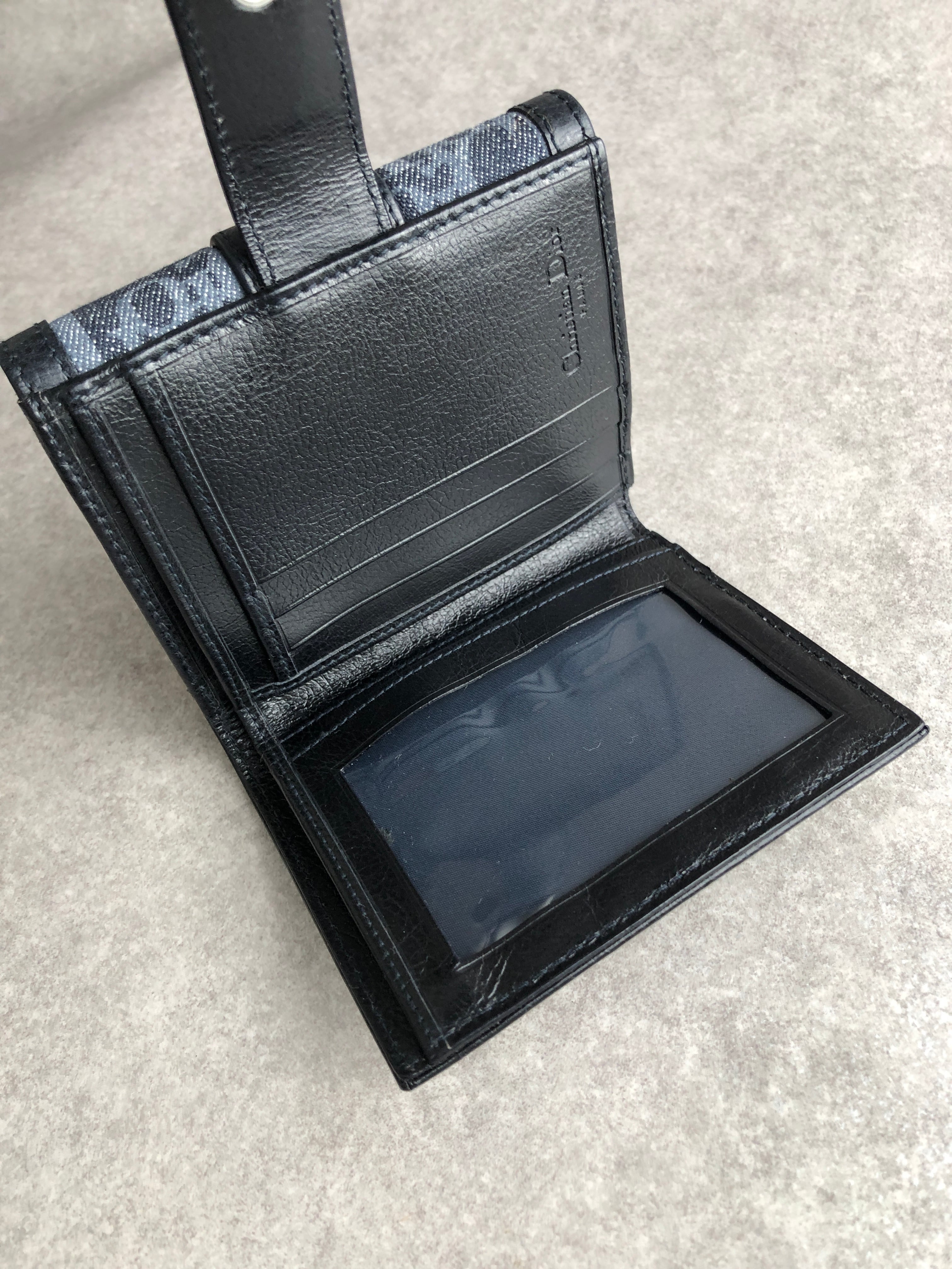Christian Dior クリスチャン ディオール トロッター 財布 インディゴ