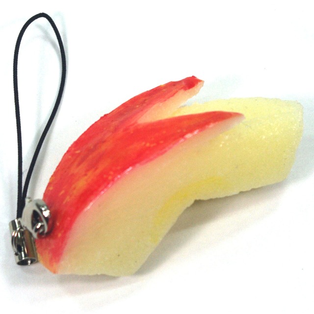 食べちゃいそうな うさぎ りんご 食品サンプル キーホルダー ストラップ マグネット